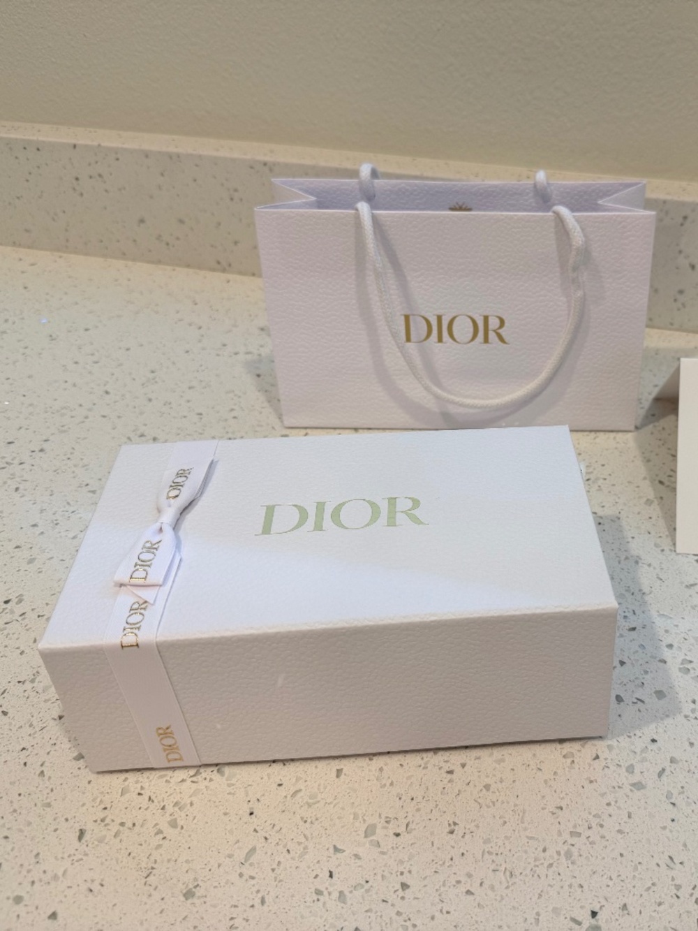 Small Dior and Ysl box